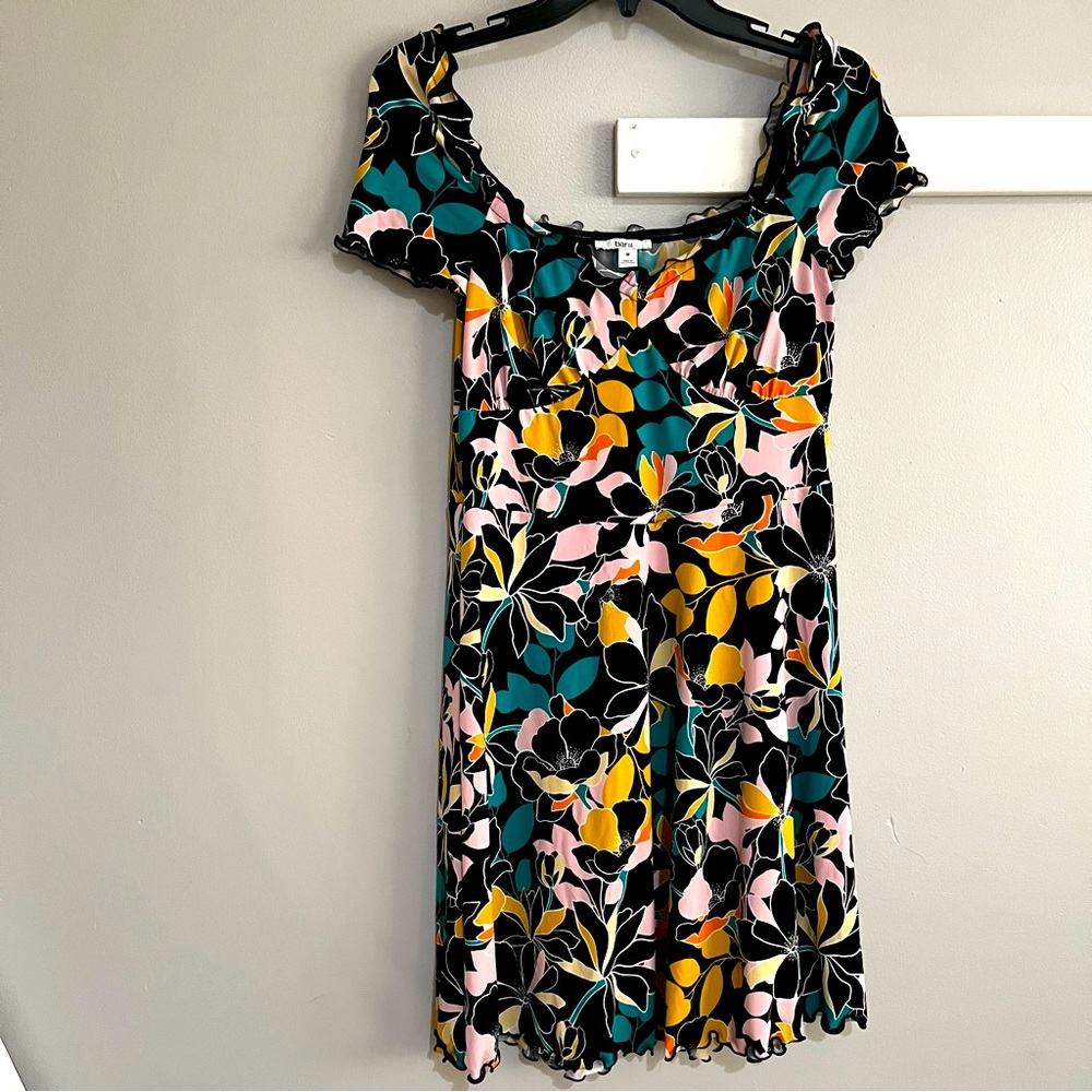 Pre owned women’s floral print mini dress M